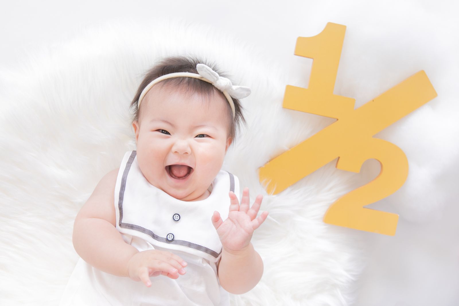 バースデー撮影会 ハーフバースデーの写真