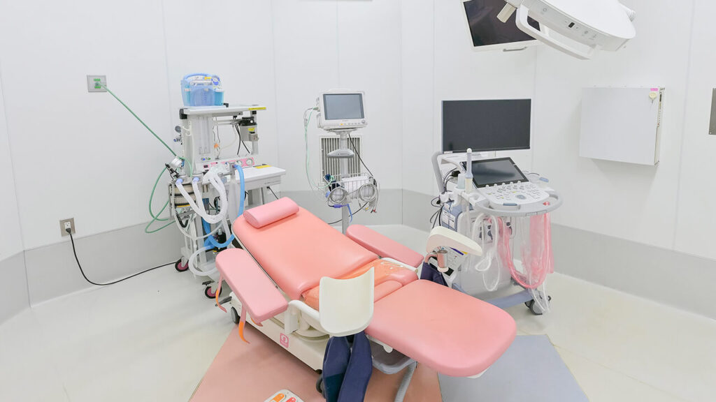 分娩室の写真