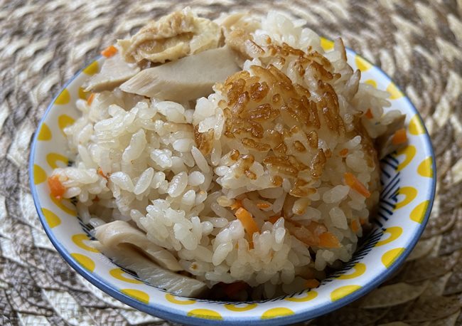 アレンジ3:炊き込みご飯