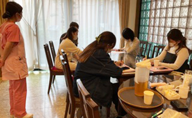 母親教室の写真