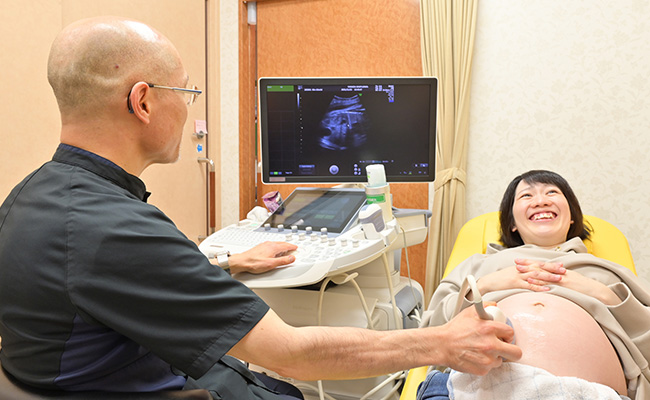 4D超音波の写真